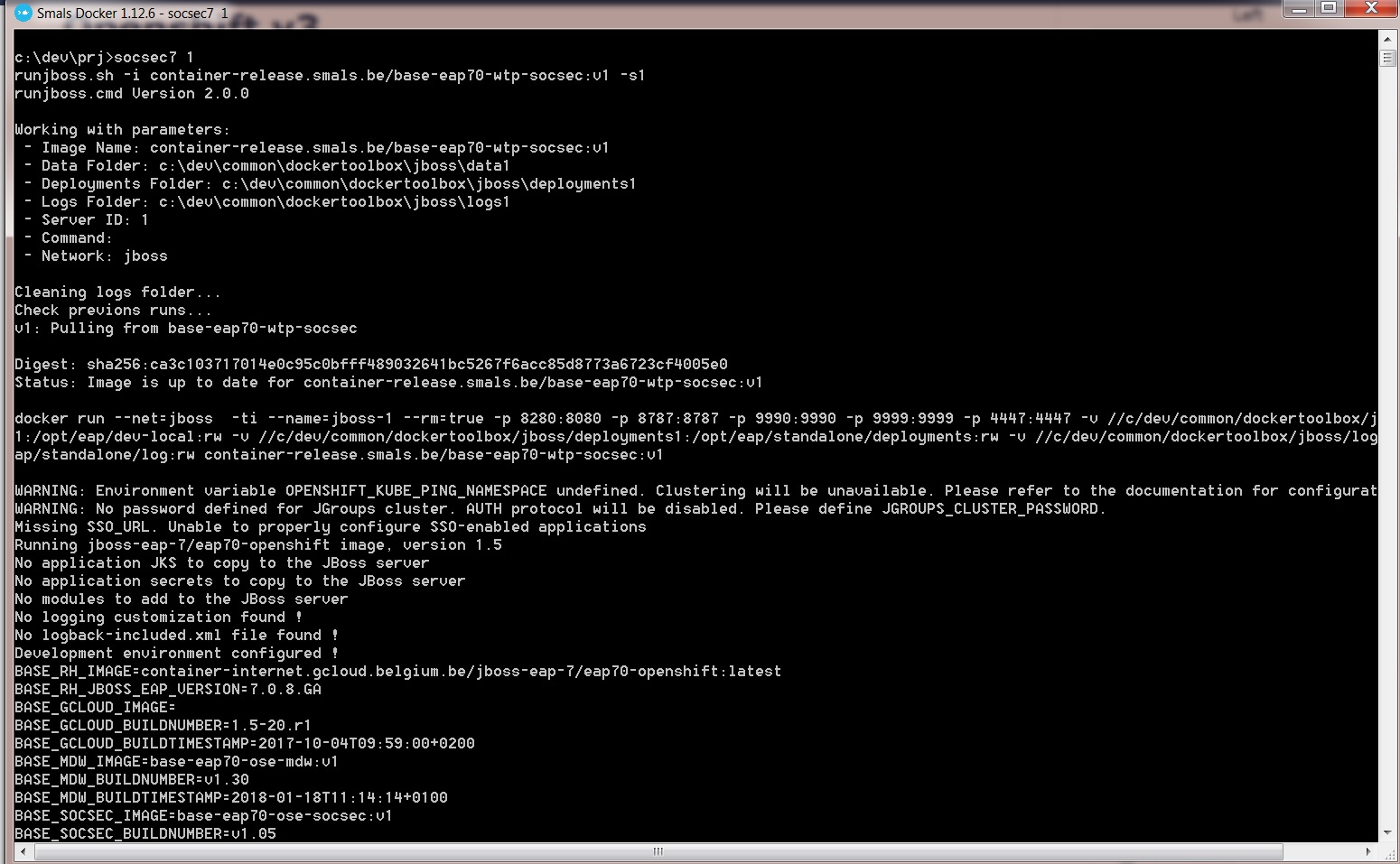 Docker Smals socsec7 1