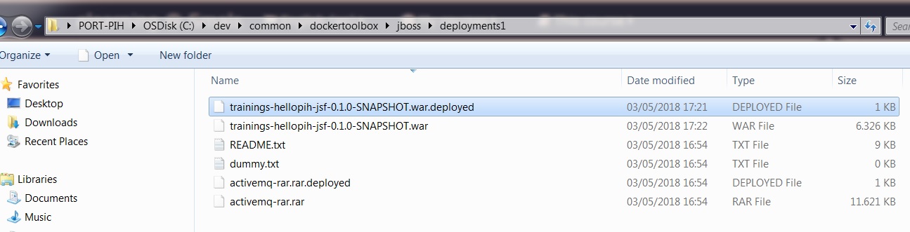 jboss deployment folder 1
